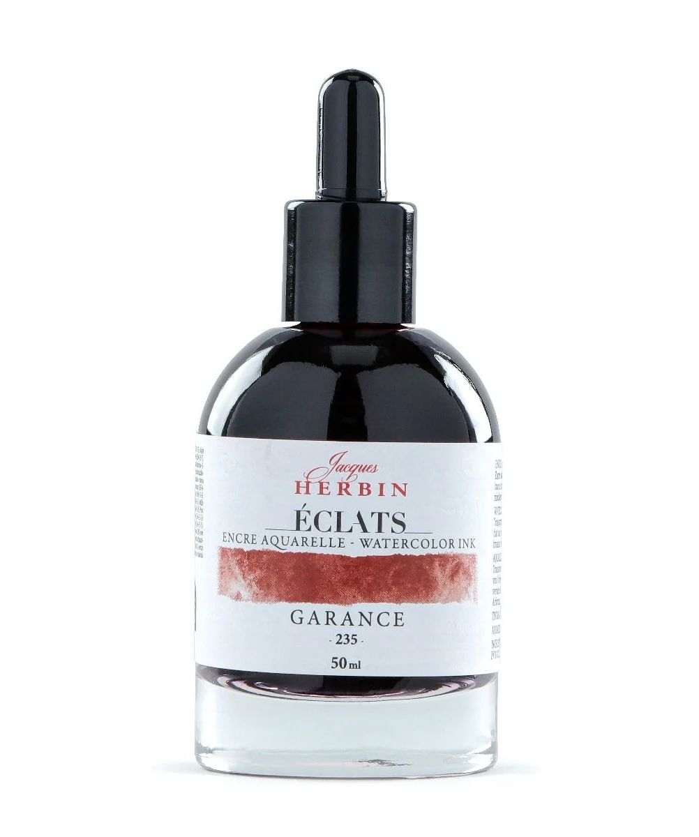 Jacques Herbin - Eclats -  Watercolour Ink - 50ml - Madder