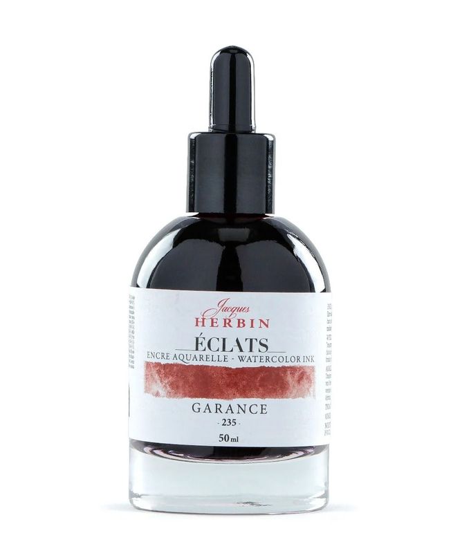 Jacques Herbin - Eclats -  Watercolour Ink - 50ml - Madder