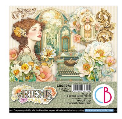 Ciao Bella - Artemis - 6"x6" Fussy Cut Pad - 24 Pages