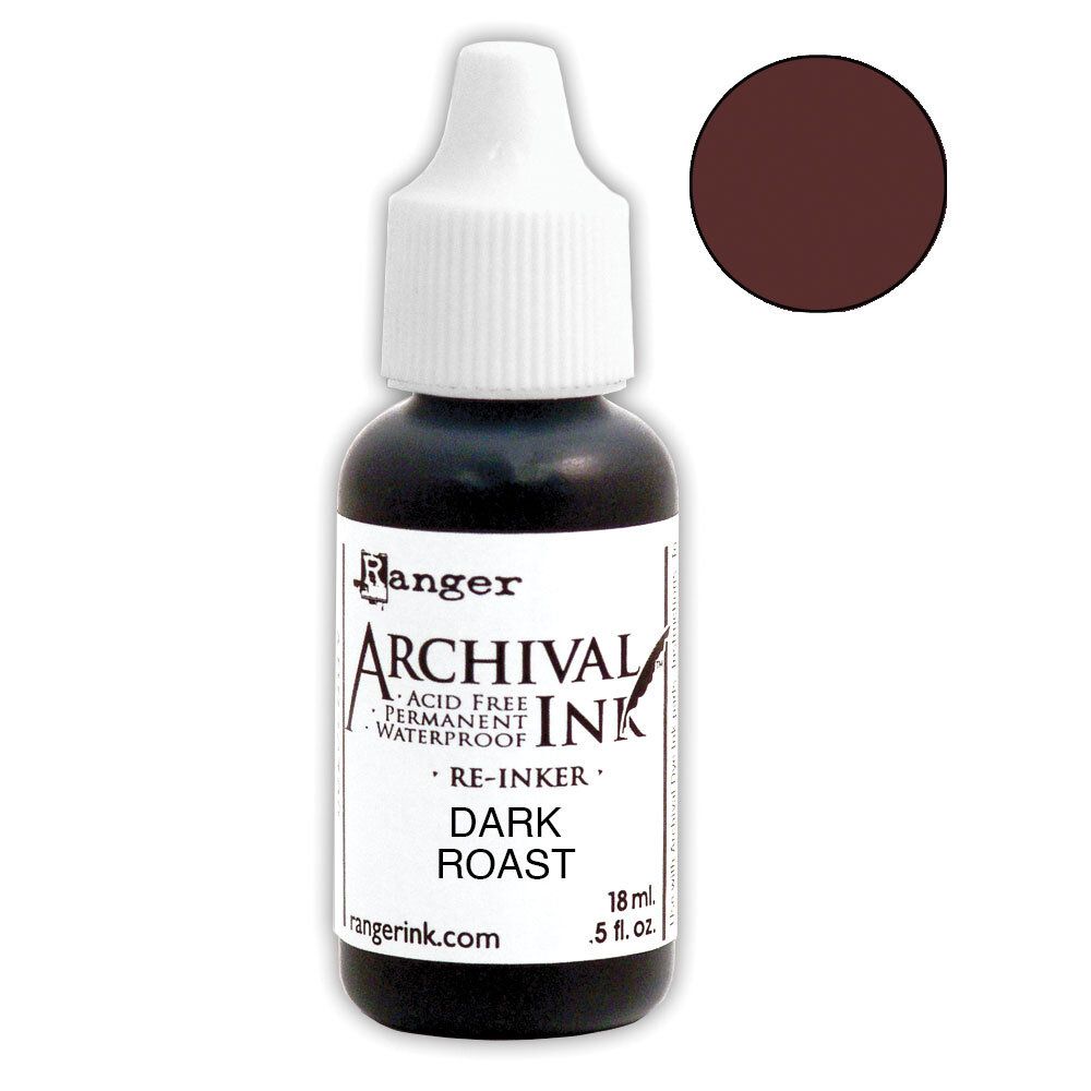 Ranger - Archival Ink - Reinker - Dark Roast