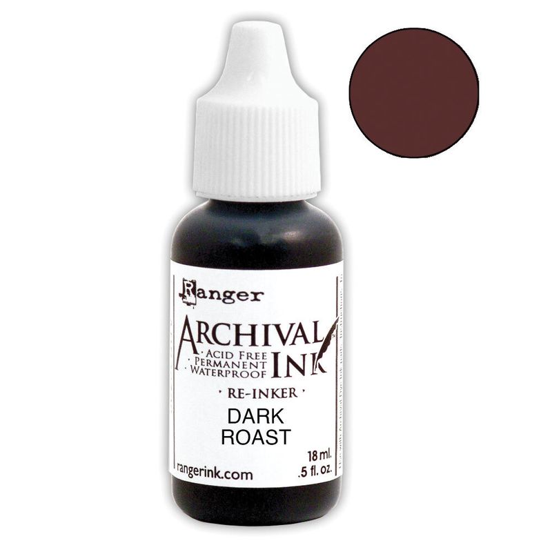 Ranger - Archival Ink - Reinker - Dark Roast