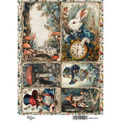 Maja's Memories - 22.5x32cm Rice Paper - Alice