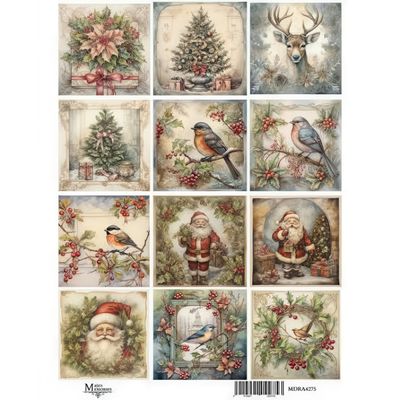 Maja's Memories - 22.5x32cm Rice Paper - Christmas Cards