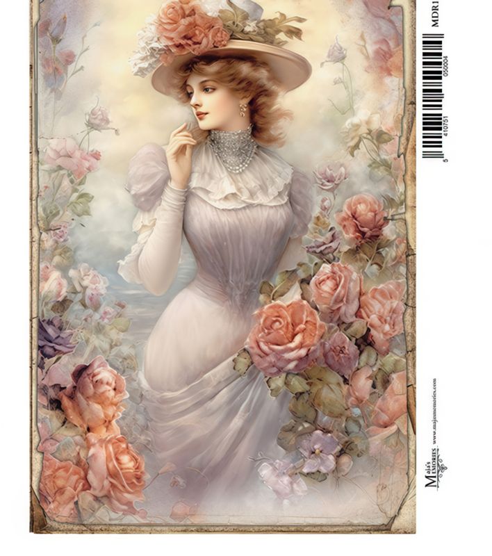 Maja's Memories - 30x42cm Rice Paper - Portrait