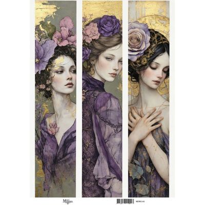 Maja's Memories - 30x42cm Rice Paper - Victorian Beauty