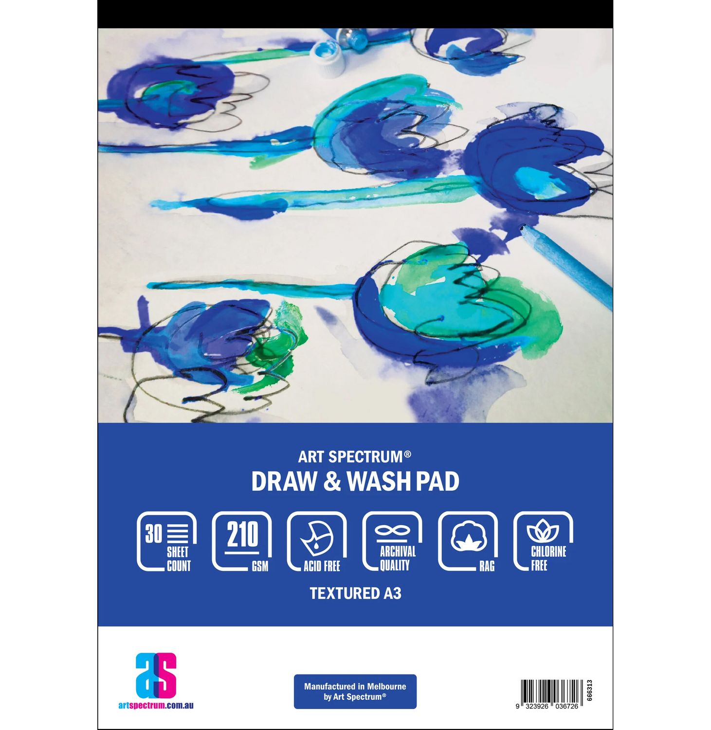 Art Spectrum - A3 Draw and Wash - 210gsm - Rough