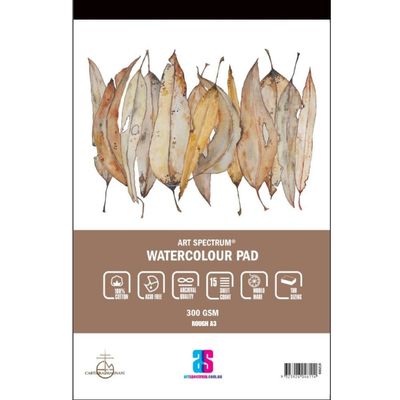 Art Spectrum - A3 100% Cotton Watercolour Pad - Rough