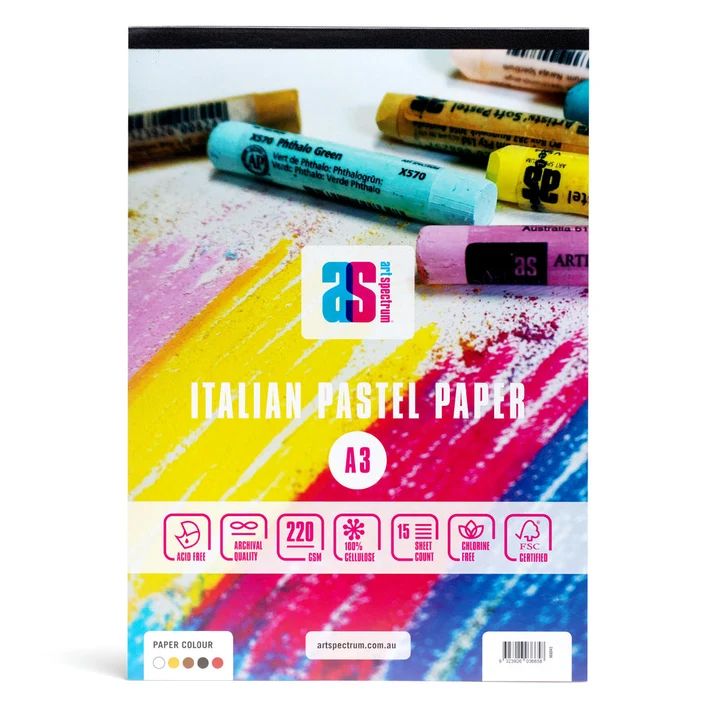 Art Spectrum - A3 Italian Pastel Pad - Australian Colours