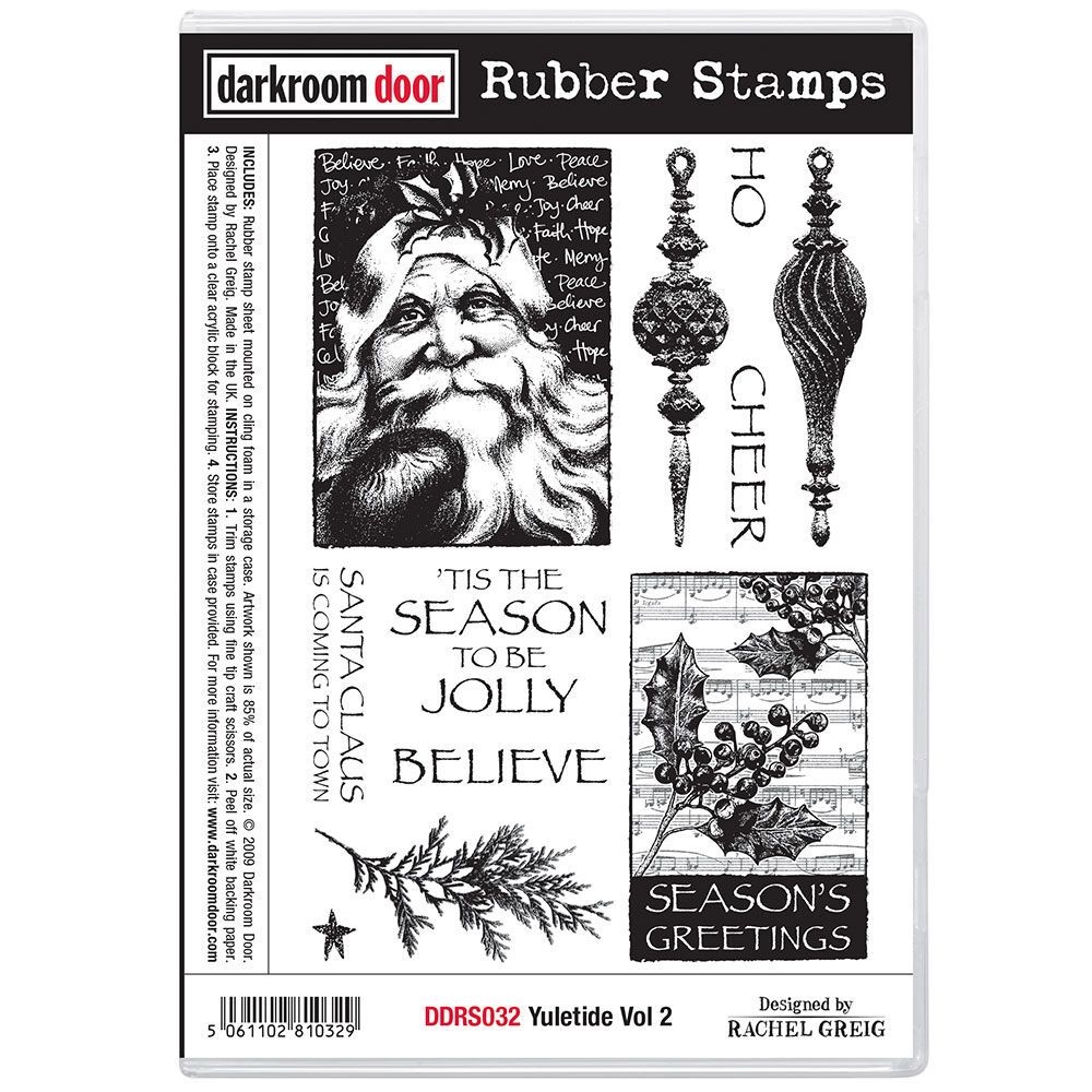 Darkroom Door - Rubber Stamp Set - Yuletide Vol 2 Darkroom Door - Rubber Stamp Set - Yuletide Vol 2