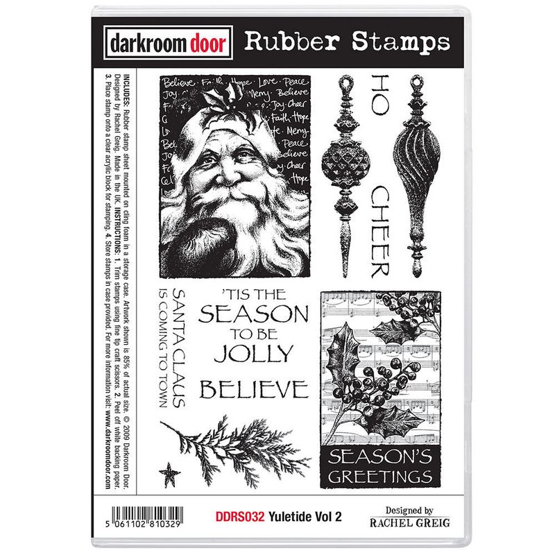 Darkroom Door - Rubber Stamp Set - Yuletide Vol 2