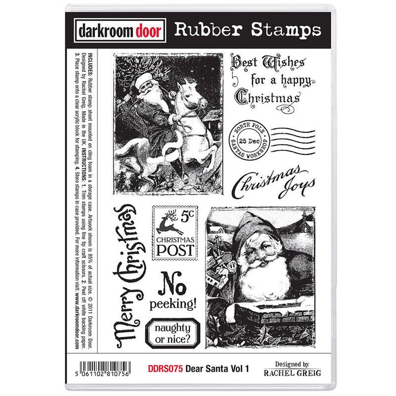 Darkroom Door - Rubber Stamp Set - Dear Santa Vol 2