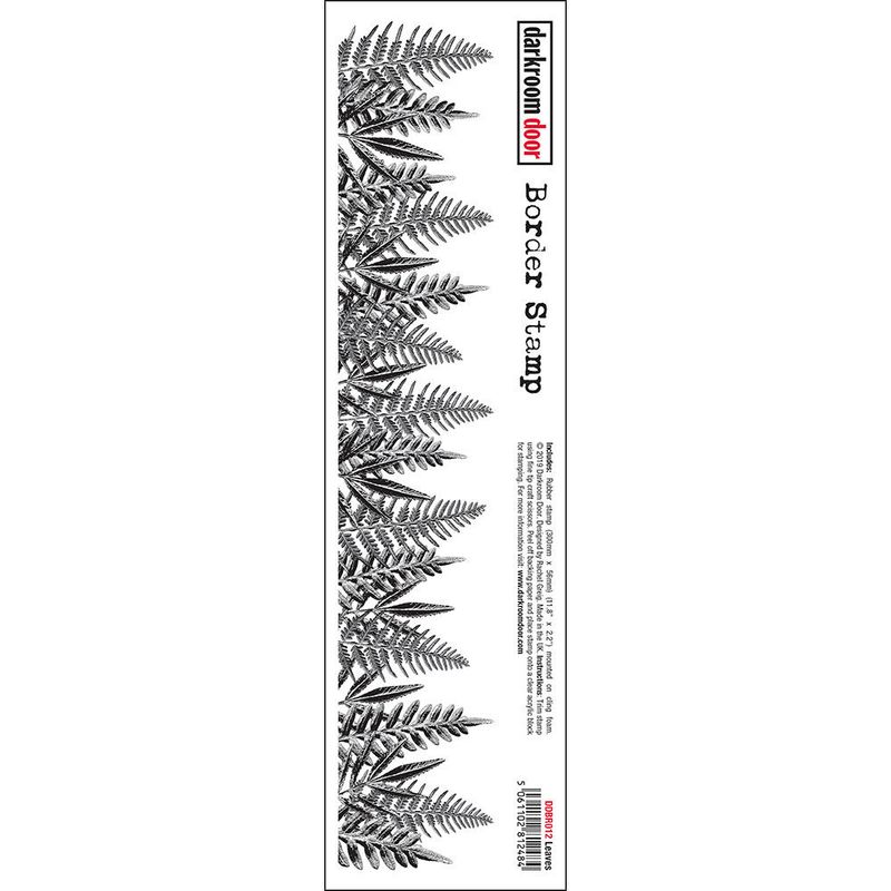 Darkroom Door - Border Stamp - Leaves