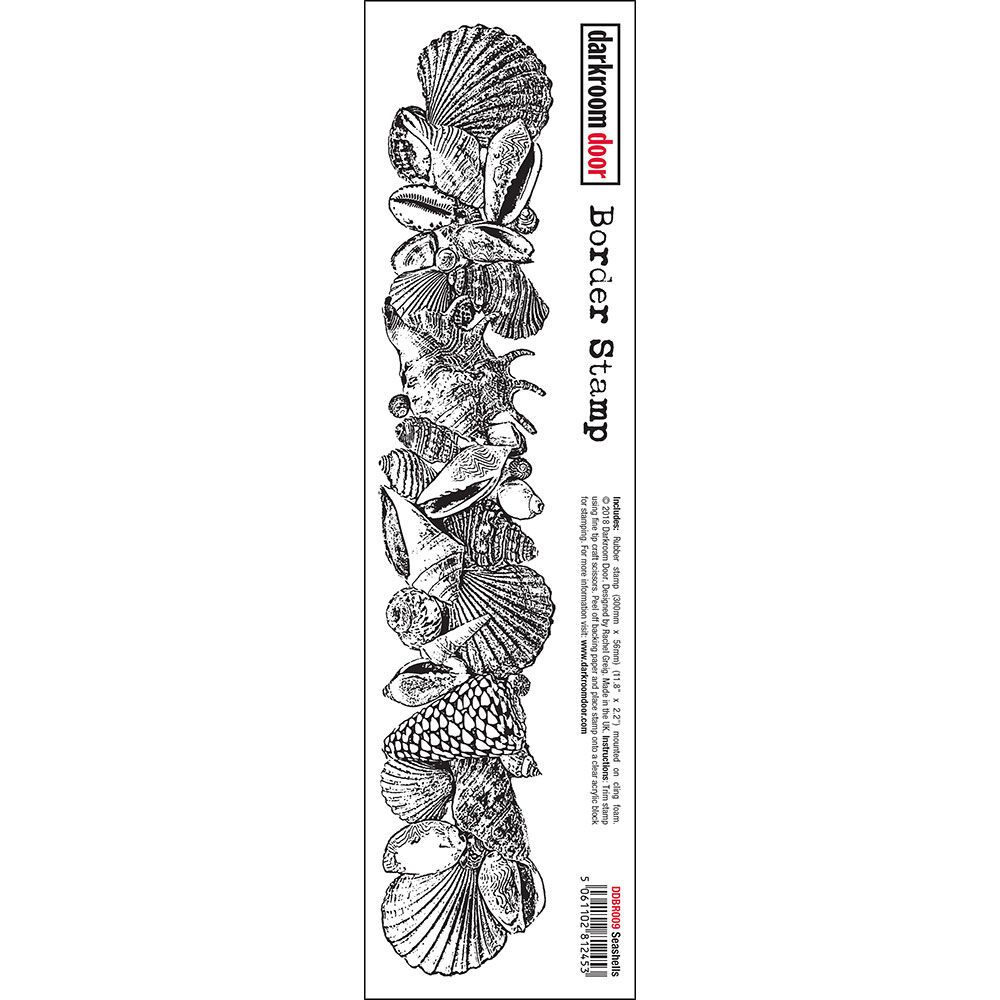Darkroom Door - Border Stamp - Seashells