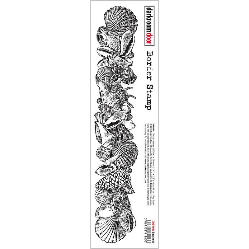 Darkroom Door - Border Stamp - Seashells