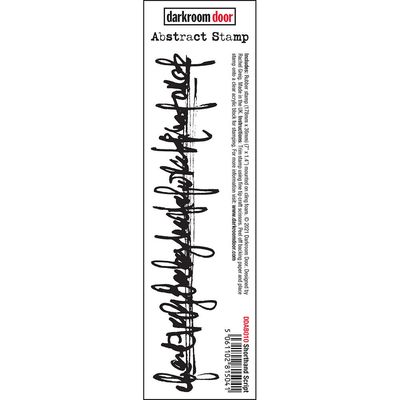 Darkroom Door - Abstract Stamp - Shorthand Script