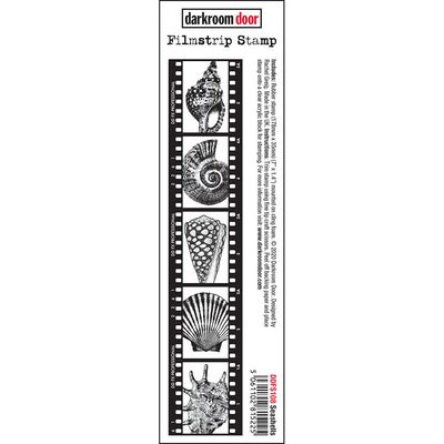 Darkroom Door - Filmstrip Stamp - Shells