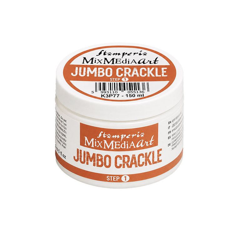 Stamperia - Jumbo Crackle - Step 1 - 150ml - Transparent