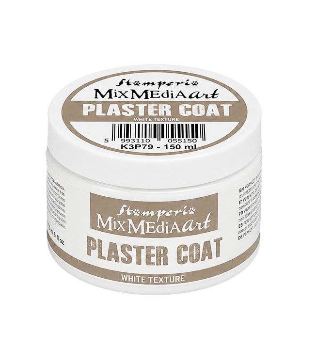 Stamperia - Mixed Media Art - Plaster Coat - 150 ml - White Texture