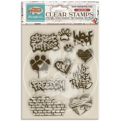 Stamperia - Furry Friends 2 - Clear Stamp Set -  Furry Friends 2
