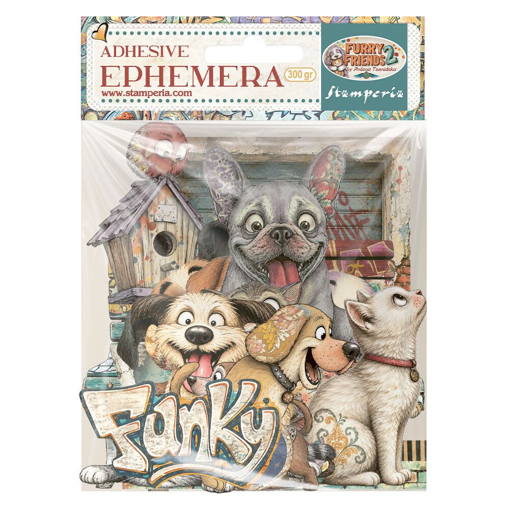 Stamperia - Furry Friends 2 - Ephemera