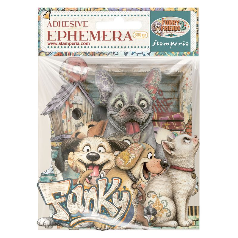 Stamperia - Furry Friends 2 - Ephemera