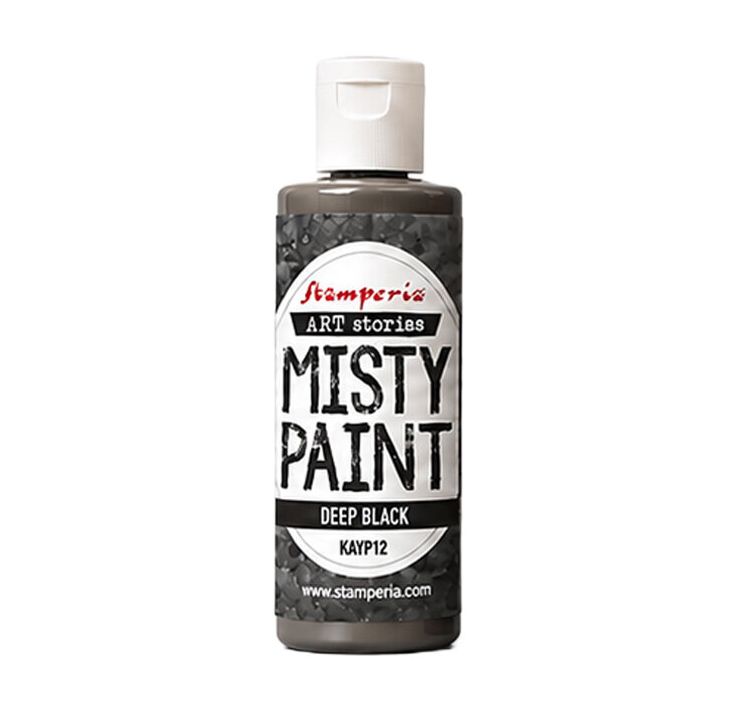 Stamperia - Misty Paint - 60 ml - Deep Black