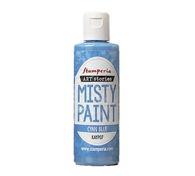 Stamperia - Misty Paint - 60 ml - Cyan Blue