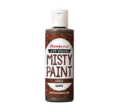 Stamperia - Misty Paint - 60 ml - Choco Stamperia - Misty Paint - 60 ml - Choco