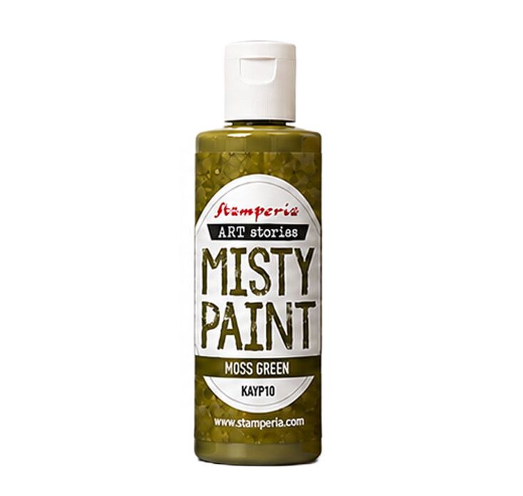 Stamperia - Misty Paint - 60 ml - Moss Green
