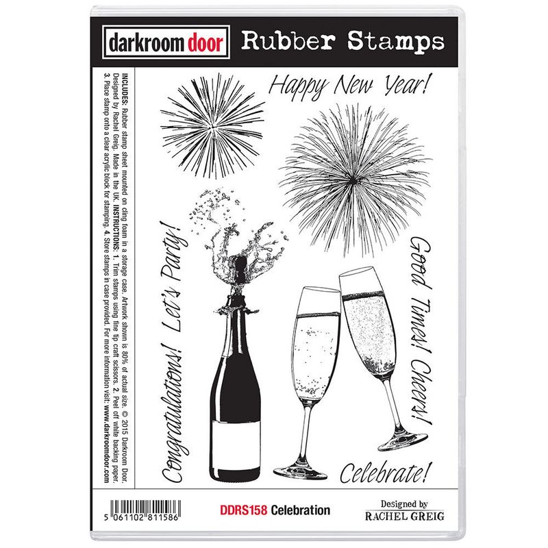 Darkroom Door - Rubber Stamp Set - Celebrate