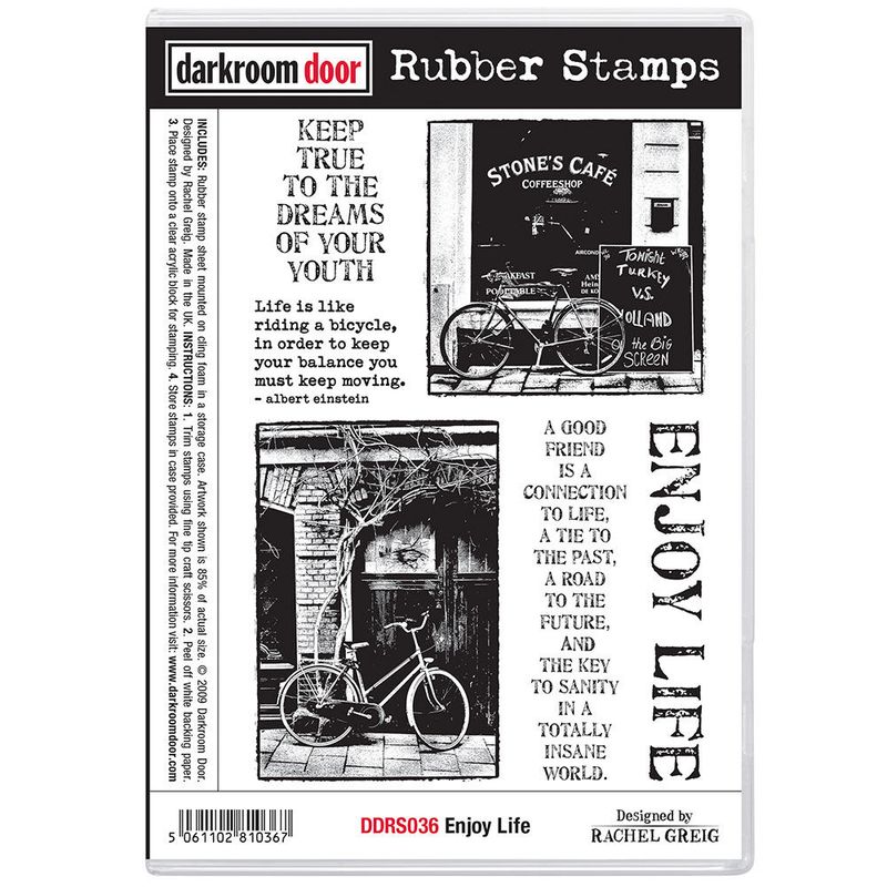 Darkroom Door - Rubber Stamp Set - Enjoy Life
