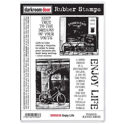Darkroom Door - Rubber Stamp Set - Enjoy Life