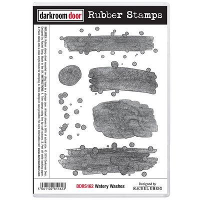 Darkroom Door - Rubber Stamp Set - Watery Washes
