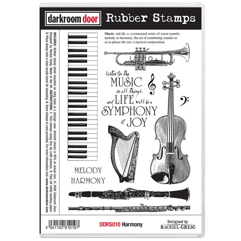 Darkroom Door - Rubber Stamp Set - Harmony