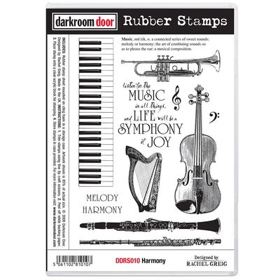 Darkroom Door - Rubber Stamp Set - Harmony