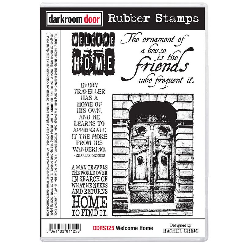 Darkroom Door - Rubber Stamp Set - Welcome Home