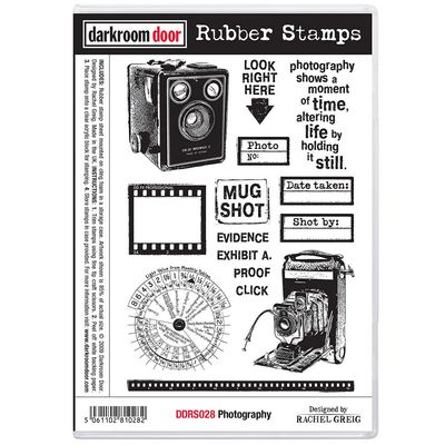 Darkroom Door - Rubber Stamp Set - Photography