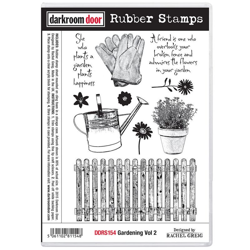 Darkroom Door - Rubber Stamp Set - Gardening Vol 2