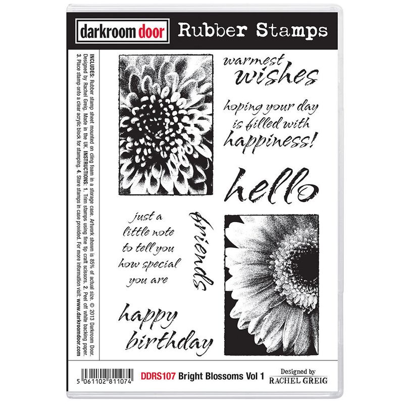 Darkroom Door - Rubber Stamp Set - Bright Blossom Vol 1