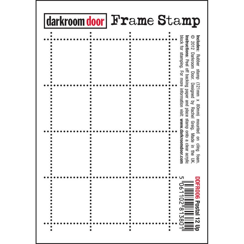 Darkroom Door - Frame Stamp - Postal 12 UP