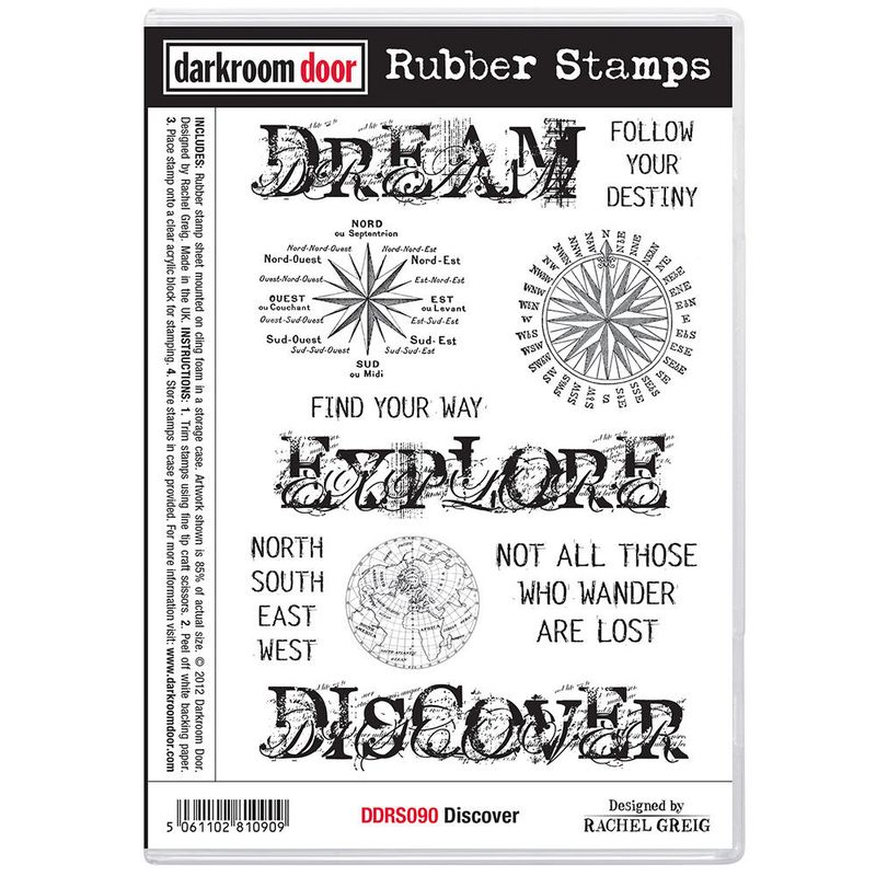 Darkroom Door - Rubber Stamp Set - Discover