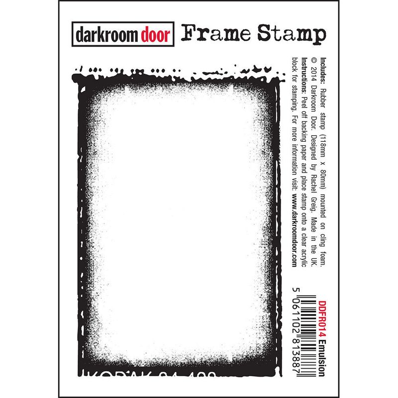 Darkroom Door - Frame Stamp - Emulsion