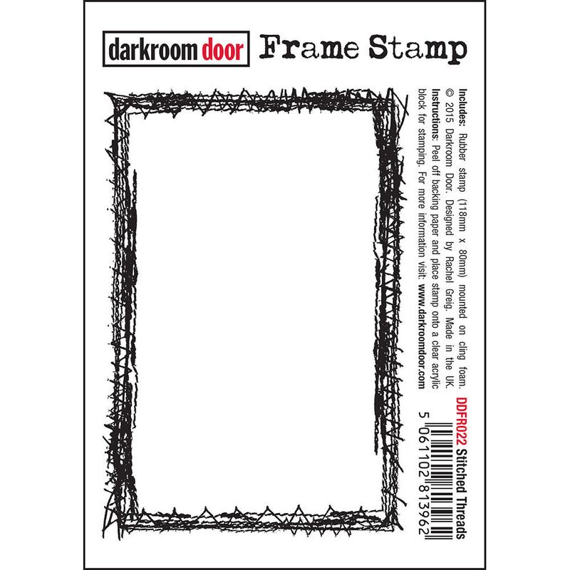 Darkroom Door - Frame Stamp - Stitched Threads