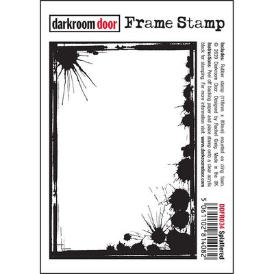Darkroom Door - Frame Stamp - Splattered