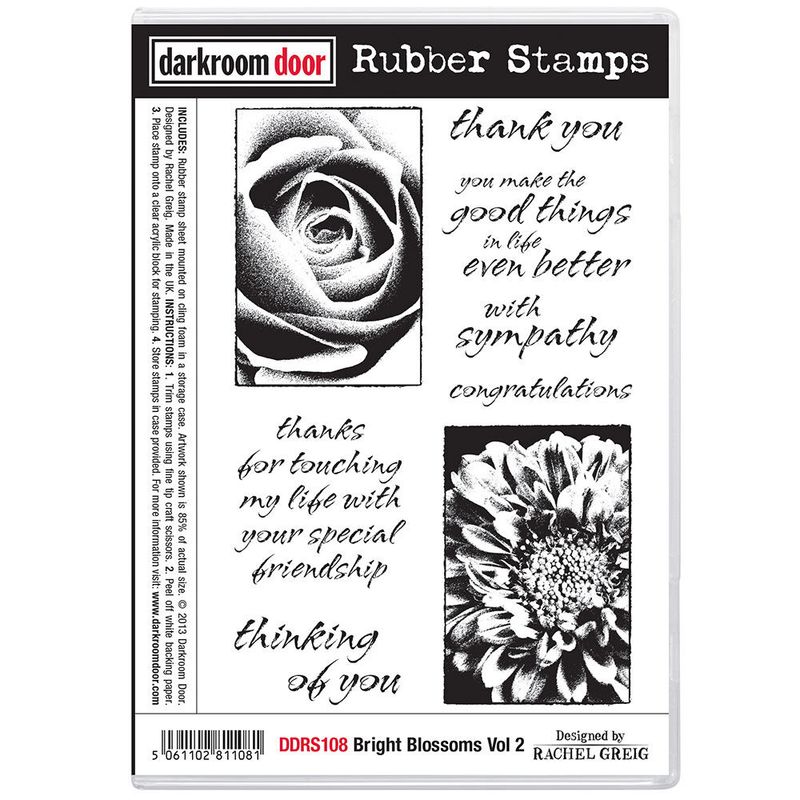 Darkroom Door - Rubber Stamp Set - Bright Blossom Vol 2
