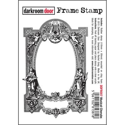 Darkroom Door - Frame Stamp - Music Cherubs
