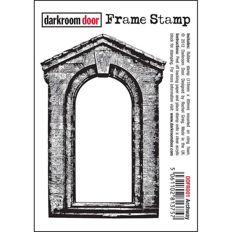 Darkroom Door - Frame Stamp - Archway