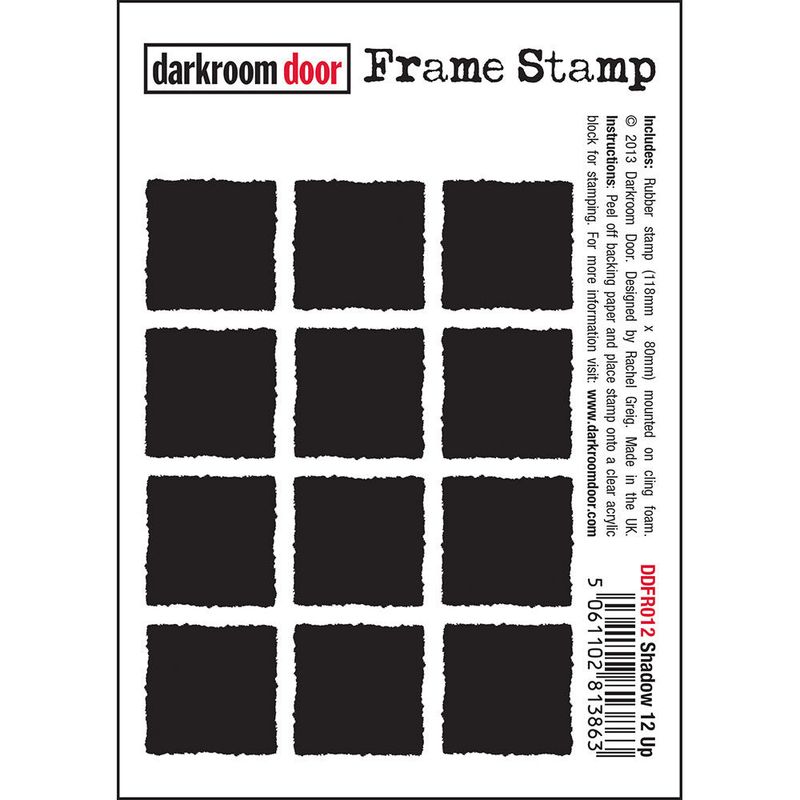 Darkroom Door - Frame Stamp - Shadow 12 Up
