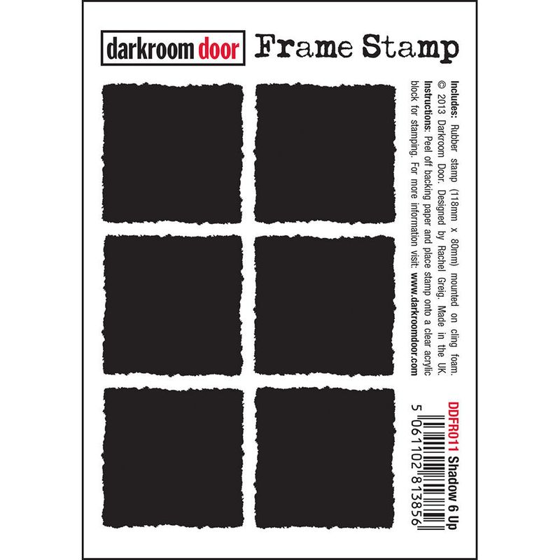 Darkroom Door - Frame Stamp - Shadow 6 Up