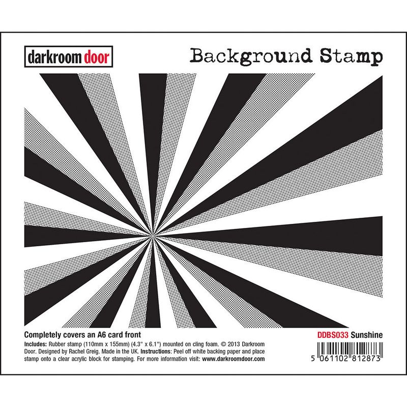 Darkroom Door - Background Stamp - Sunshine